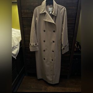 H&M oversized trench coat